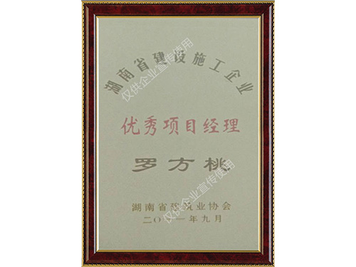 個(gè)人獎(jiǎng)（羅方桃）